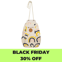 "Glow in the dark" Rainbows & Stars Play Pouch