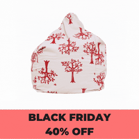 Orchard Red Bean Bag Cover