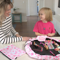Glam Pouch + Clutch bag - Barbie Shine
