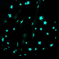 "Glow in the dark" Rainbows & Stars Play Pouch