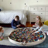 "Glow in the dark" Rainbows & Stars Play Pouch