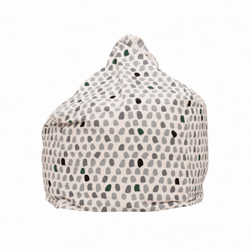Splotches Bean Bag Cover - Green & Grey