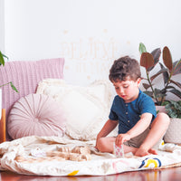 "Glow in the dark" Rainbows & Stars Play Pouch