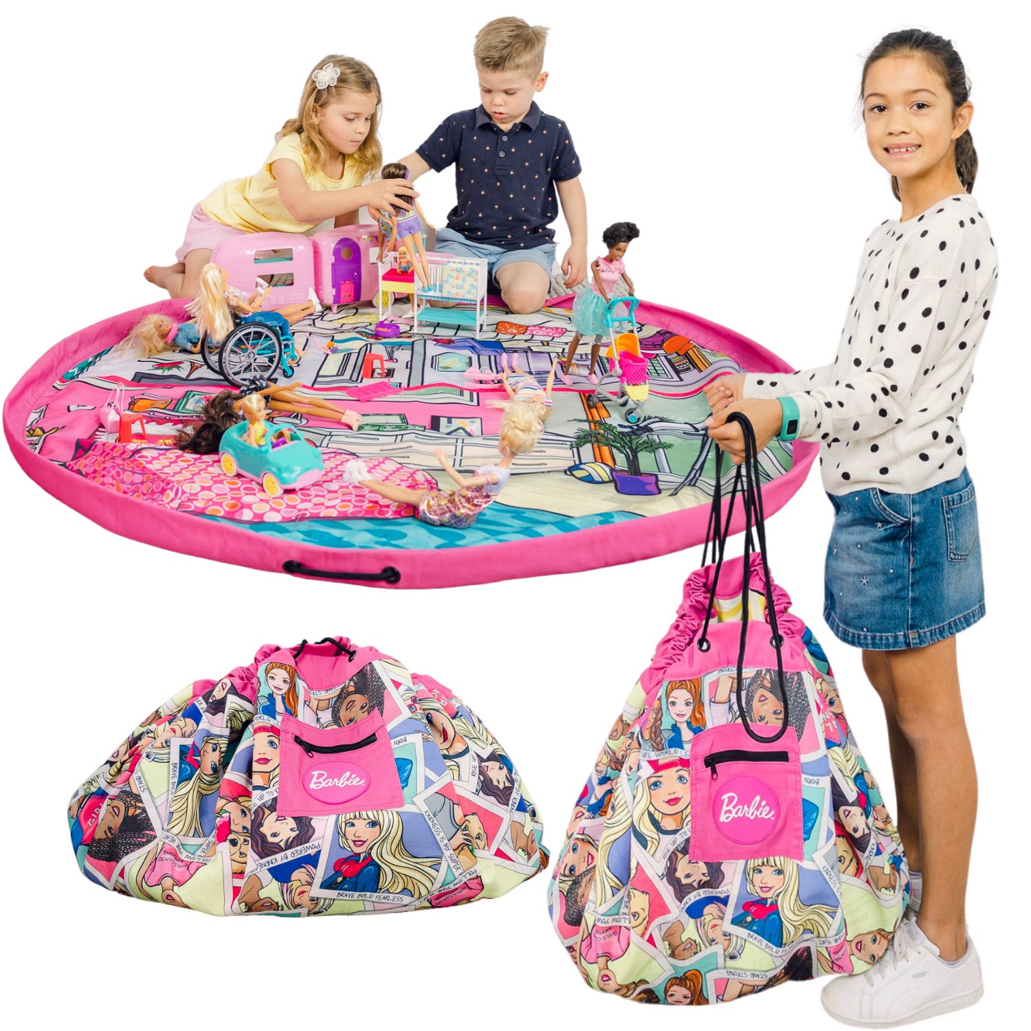 Barbie Dreamhouse Play Pouch Pouch Australia USA