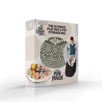 Boho Charcoal Play Pouch