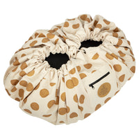 Glitter Gold Dots Printed Play Pouch