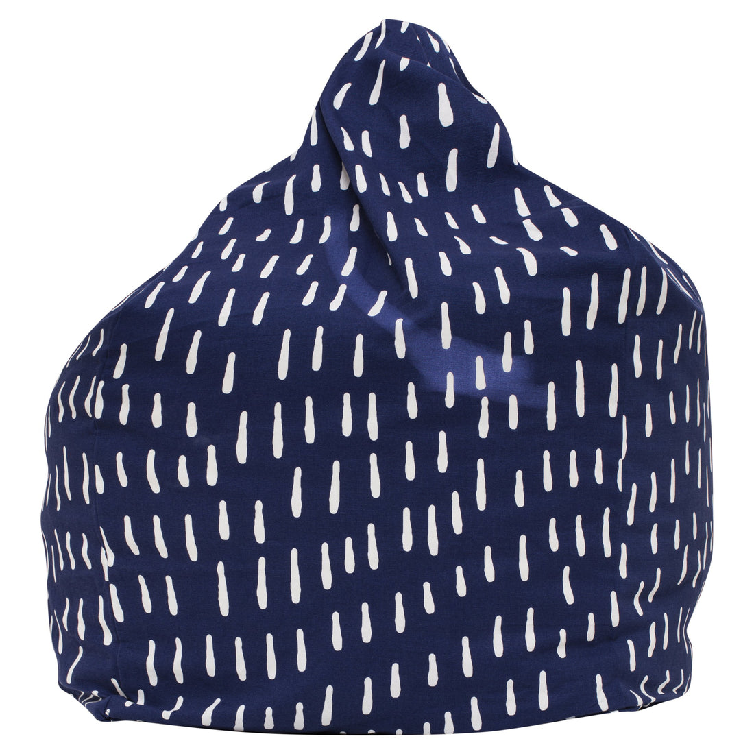 Raindrops Bean Bag Cover - Indigo Blue