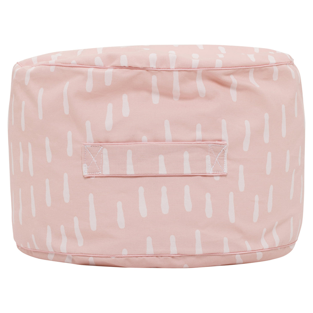 Raindrops Ottoman Cover - Pink