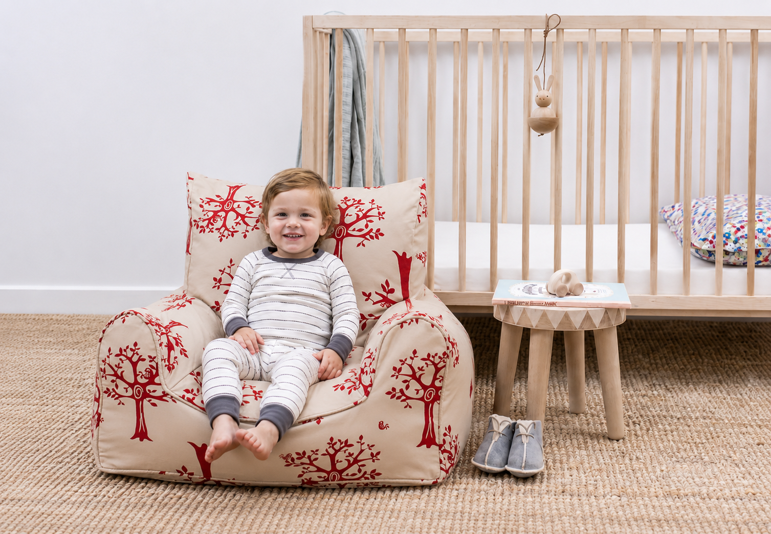 Orchard Red Bean Chair