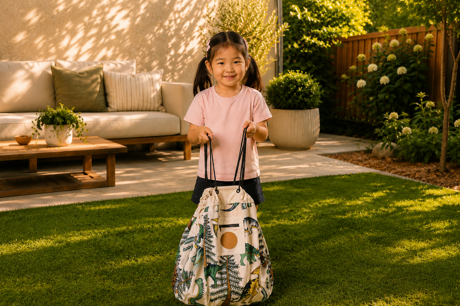 Dino Island Play Pouch