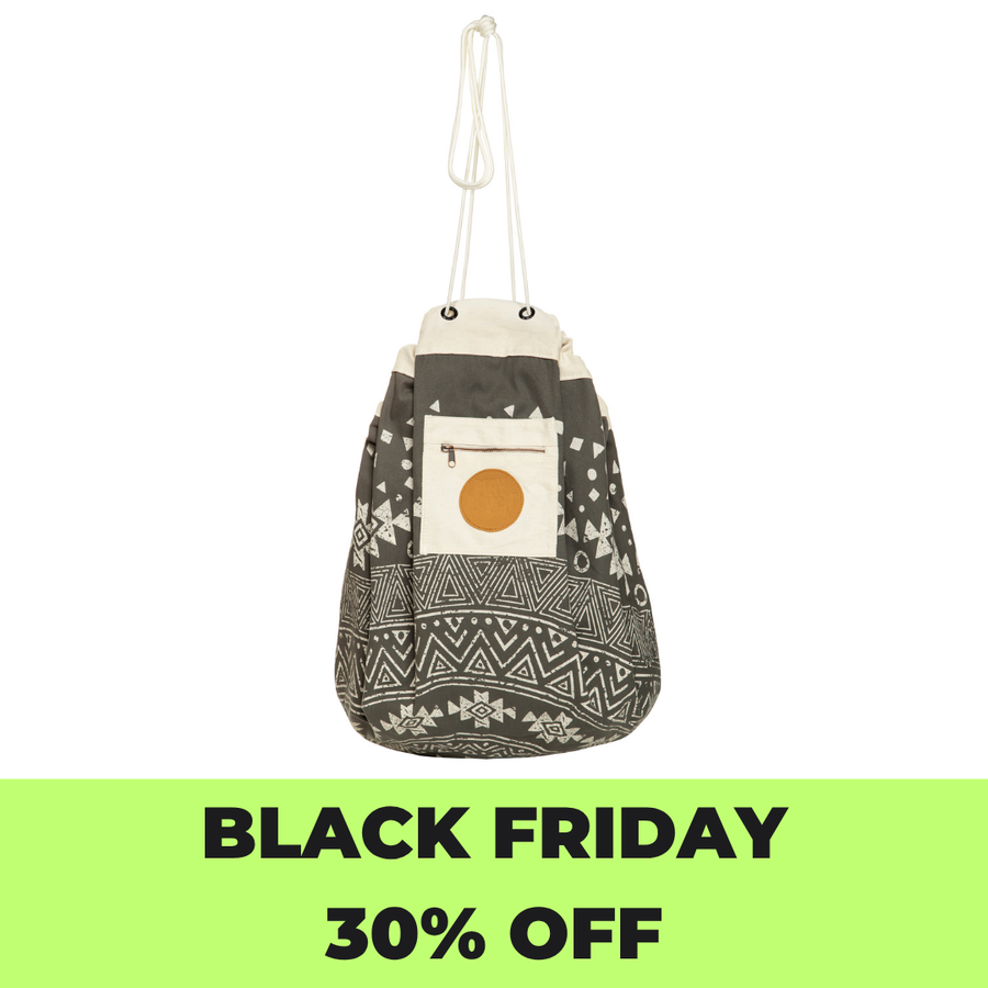 Boho Charcoal Play Pouch