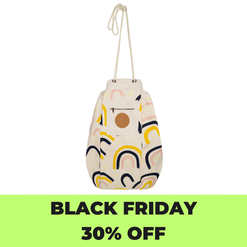 "Glow in the dark" Rainbows & Stars Play Pouch