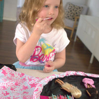Glam Pouch + Clutch bag - Barbie Shine