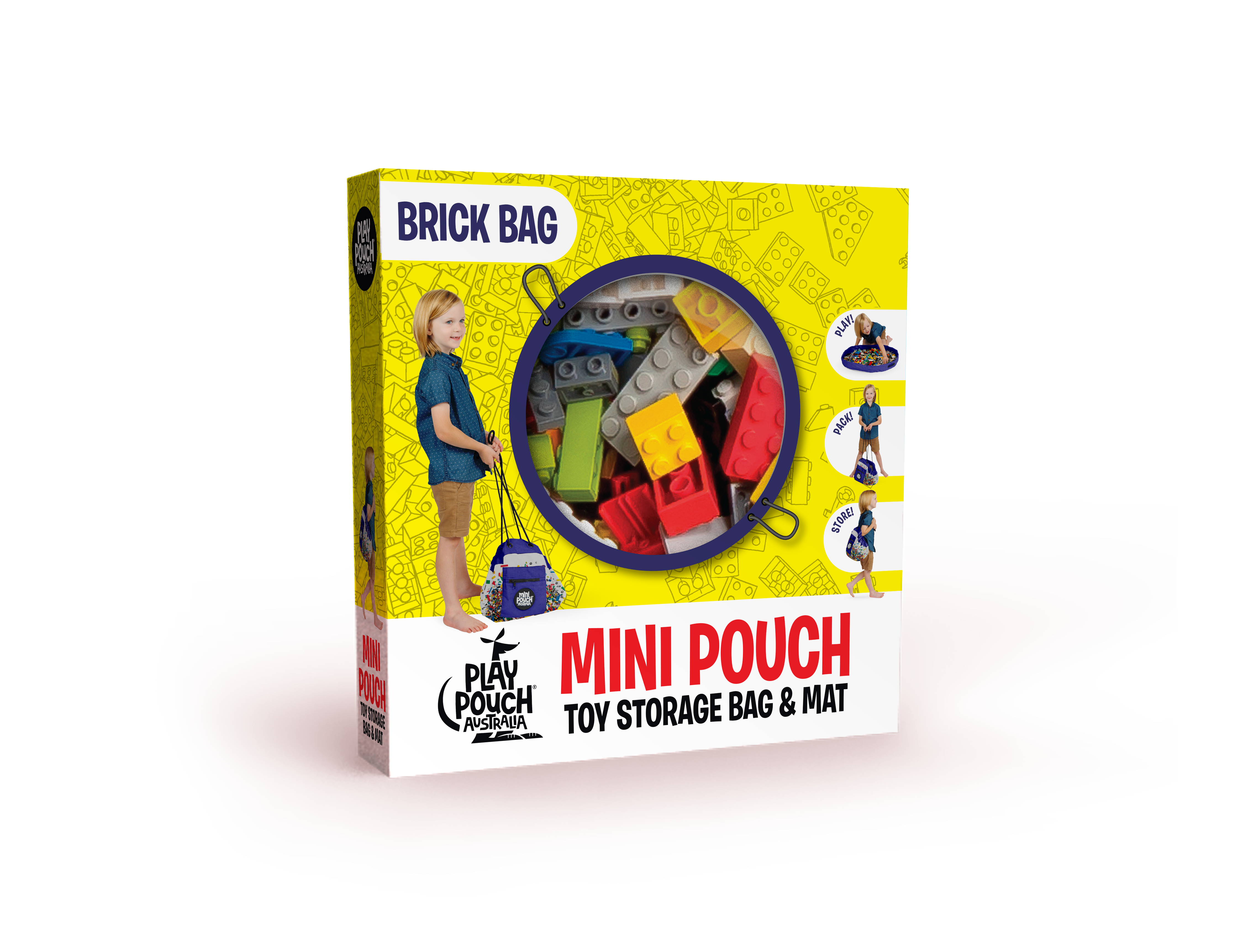 NEW Brick Bag Mini Pouch