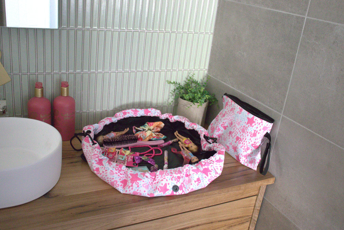 Glam Pouch + Clutch bag - Barbie Shine