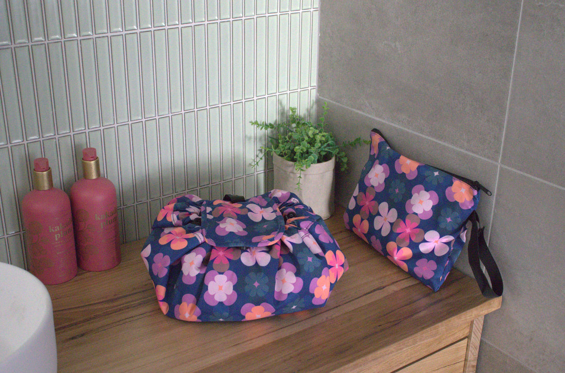 Glam Pouch + Clutch bag - Daisy
