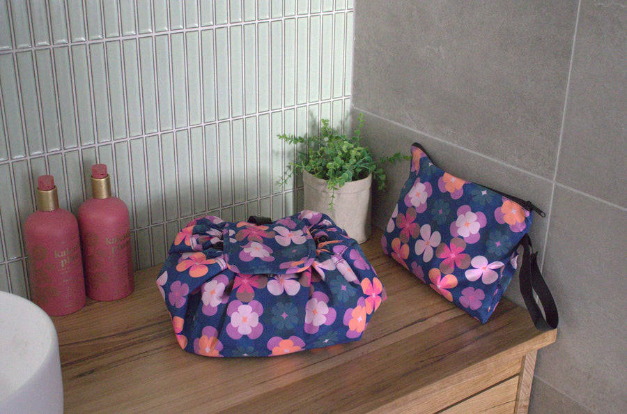 Glam Pouch + Clutch bag - Daisy
