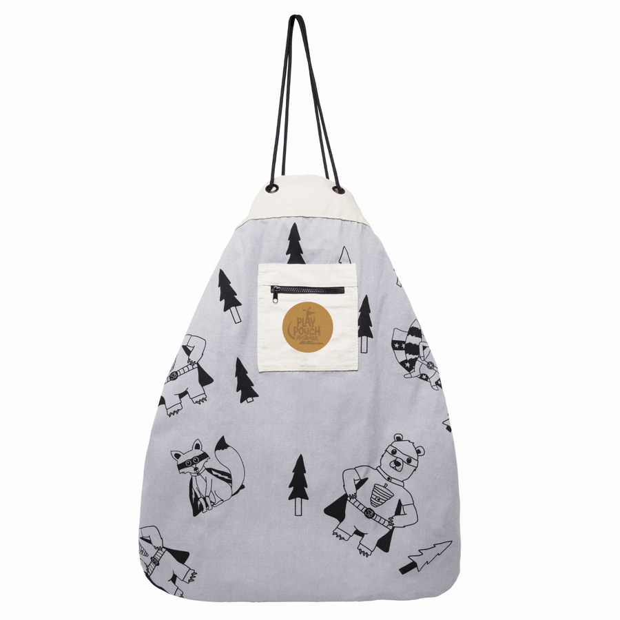 Superbear & Friends Printed Play Pouch - PRE ORDER