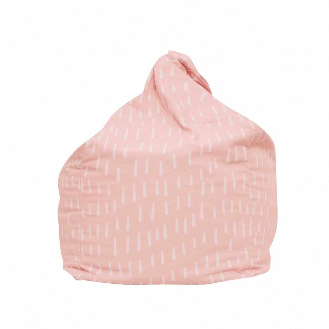 Raindrops Bean Bag Cover - Pink