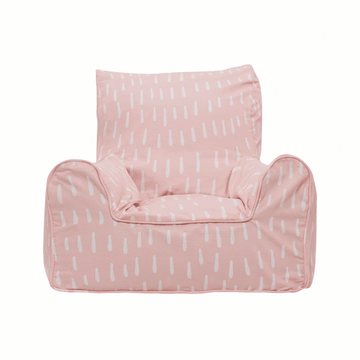 Raindrops Bean Chair Cover - Pink