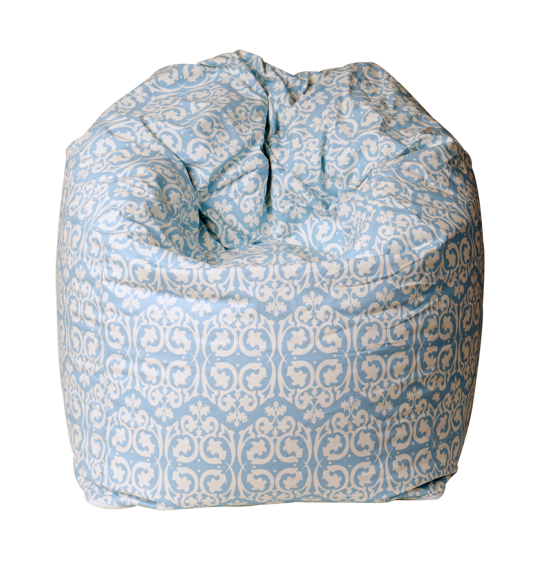 Damask Bean Bag Cover - Blue