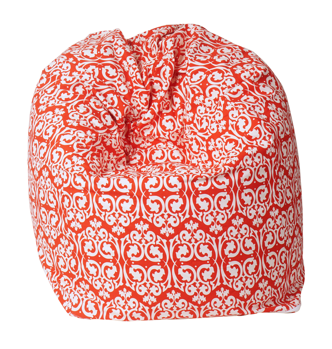 Damask Bean Bag Cover - Red