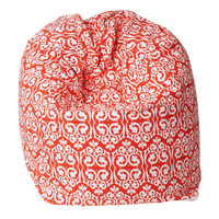 Damask Bean Bag Cover - Red