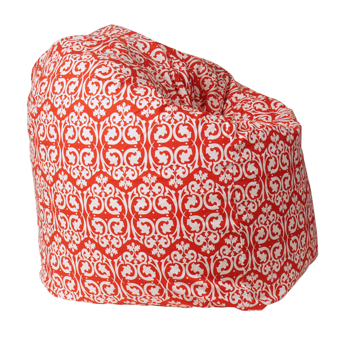 Damask Bean Bag Cover - Red