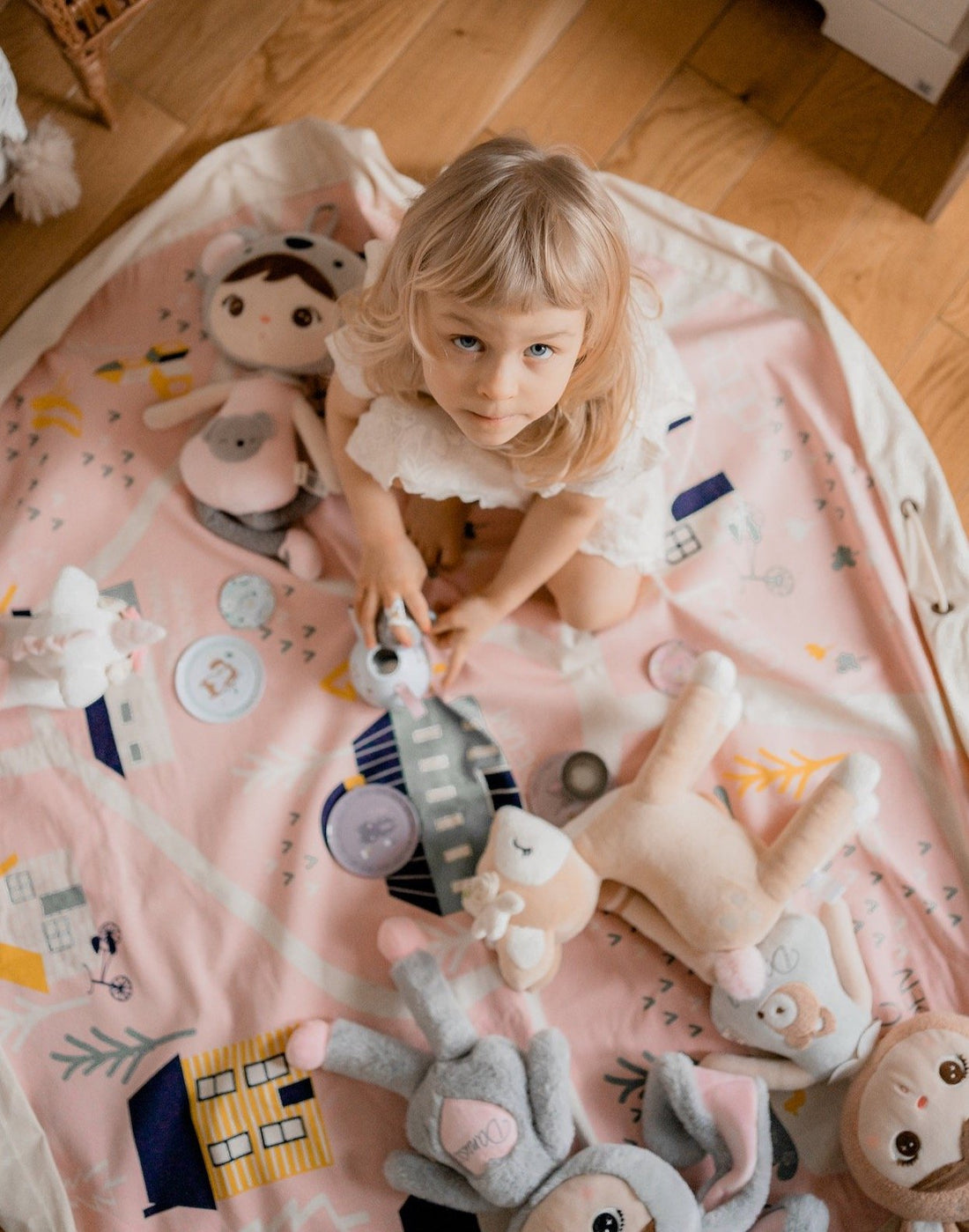 Raindrop Village Interactive Play Pouch