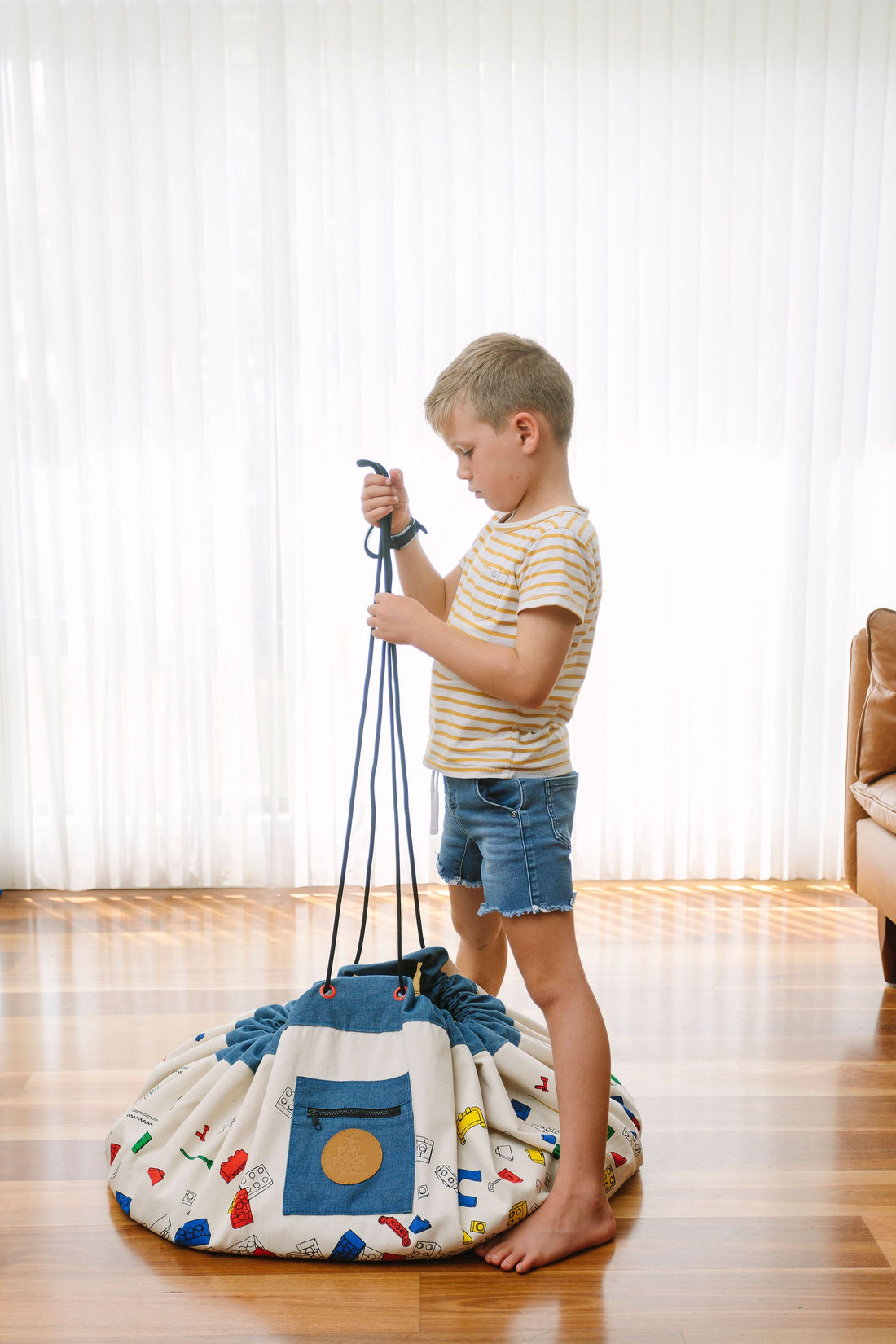 Bricks Galore Printed Play Pouch
