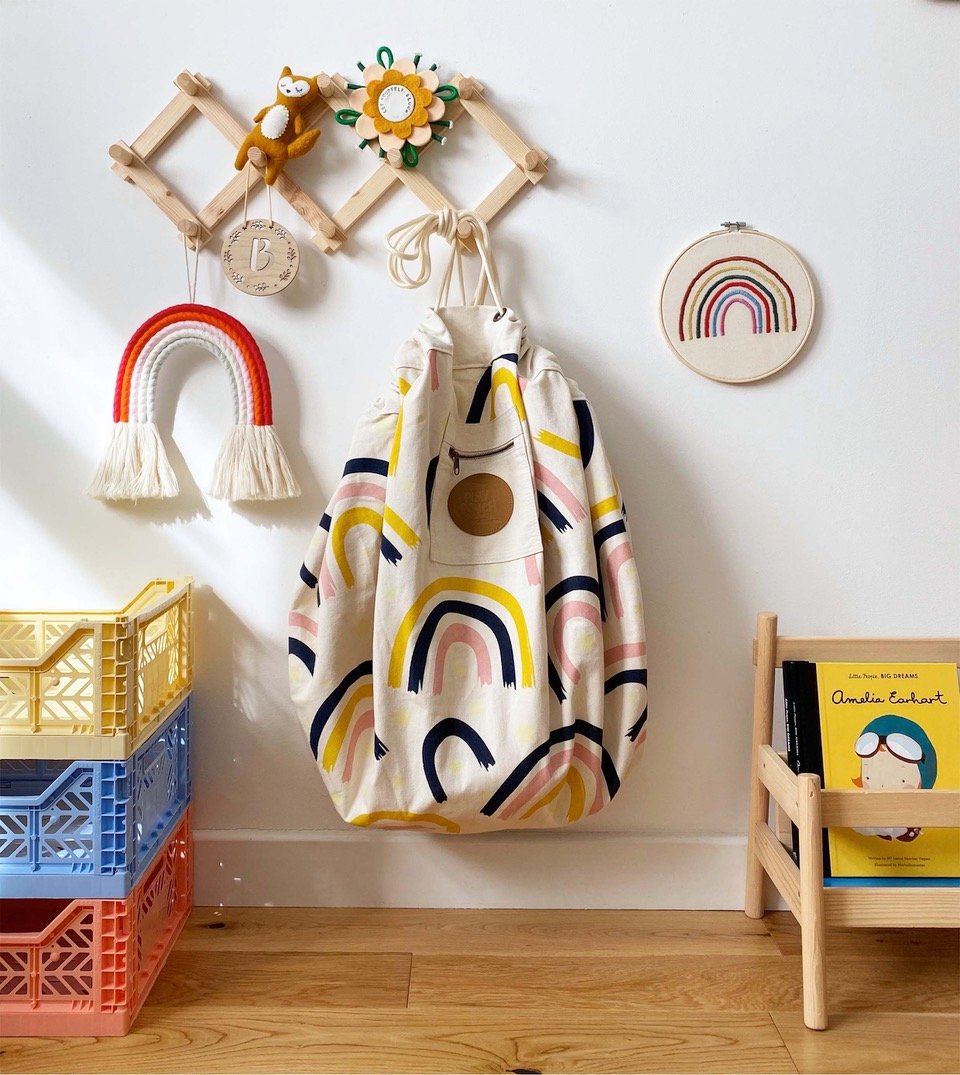 Rainbows & Stars Printed Play Pouch