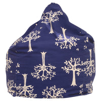 Orchard Navy Bean Bag Cover
