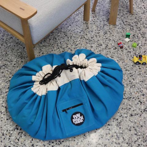 Ocean Blue Play Pouch