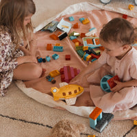 Blush Honeycomb Play Pouch