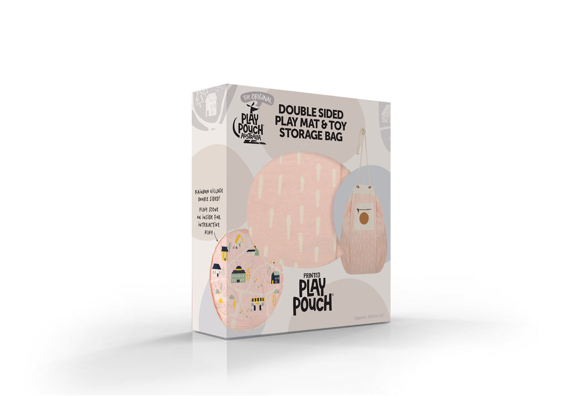 Raindrop Village Interactive Play Pouch