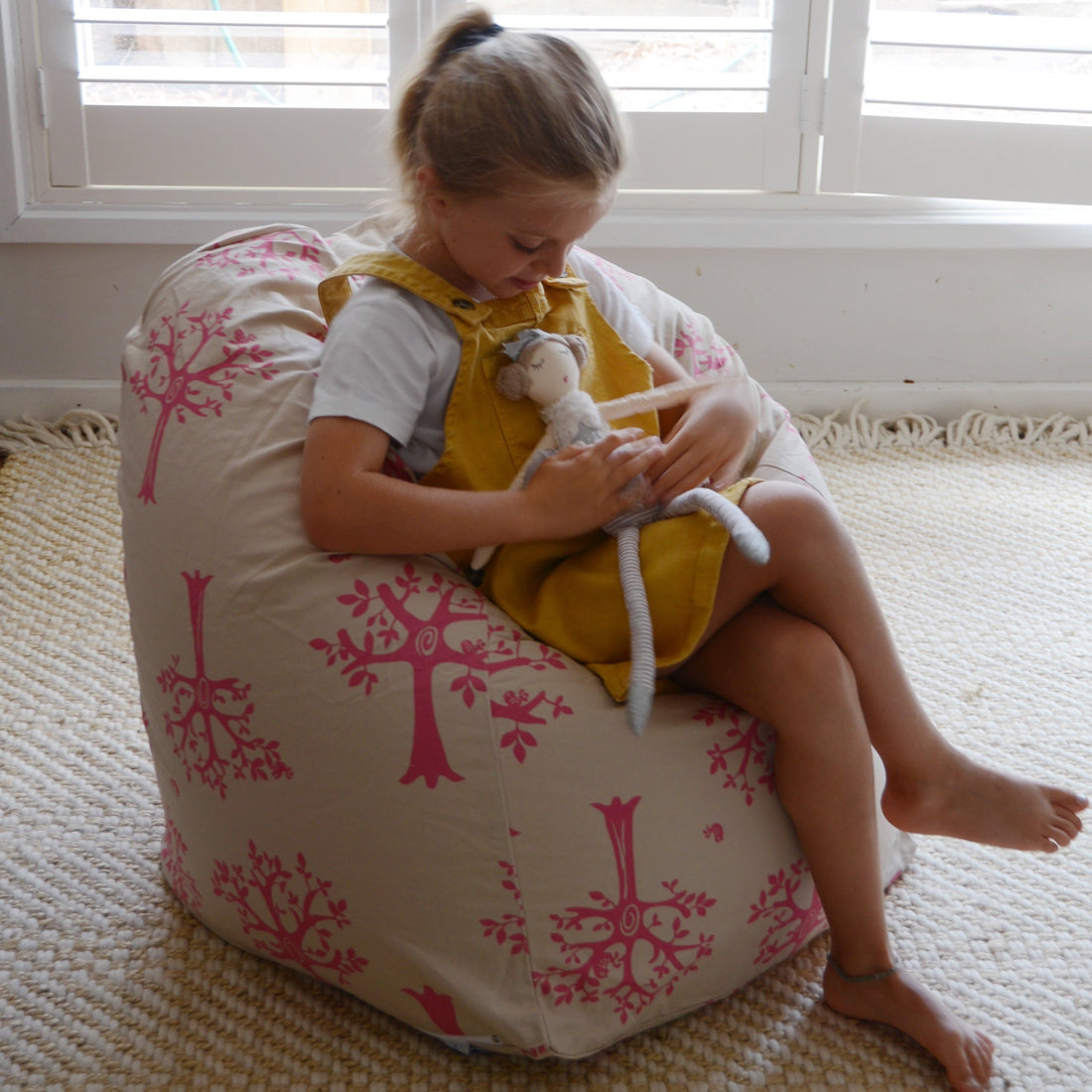 Orchard Pink Bean Bag Cover