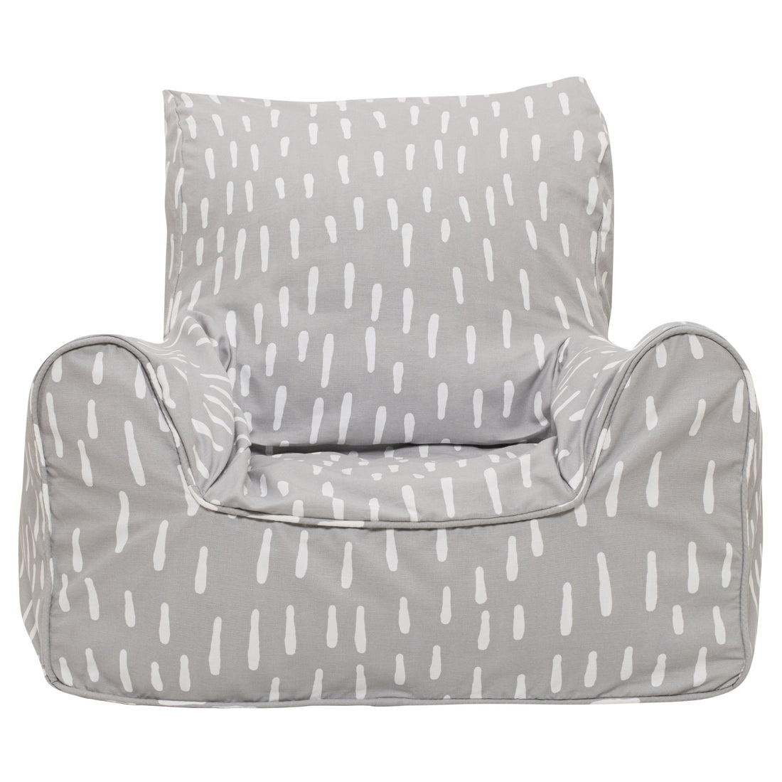 Raindrops Bean Chair Cover - Grey