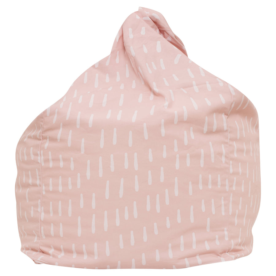 Raindrops Bean Bag Cover - Pink